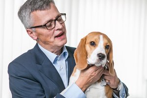 Diakonie Vorstand Kollmann Mit Hund Diakonie Vorstand Kollmann Mit Hund