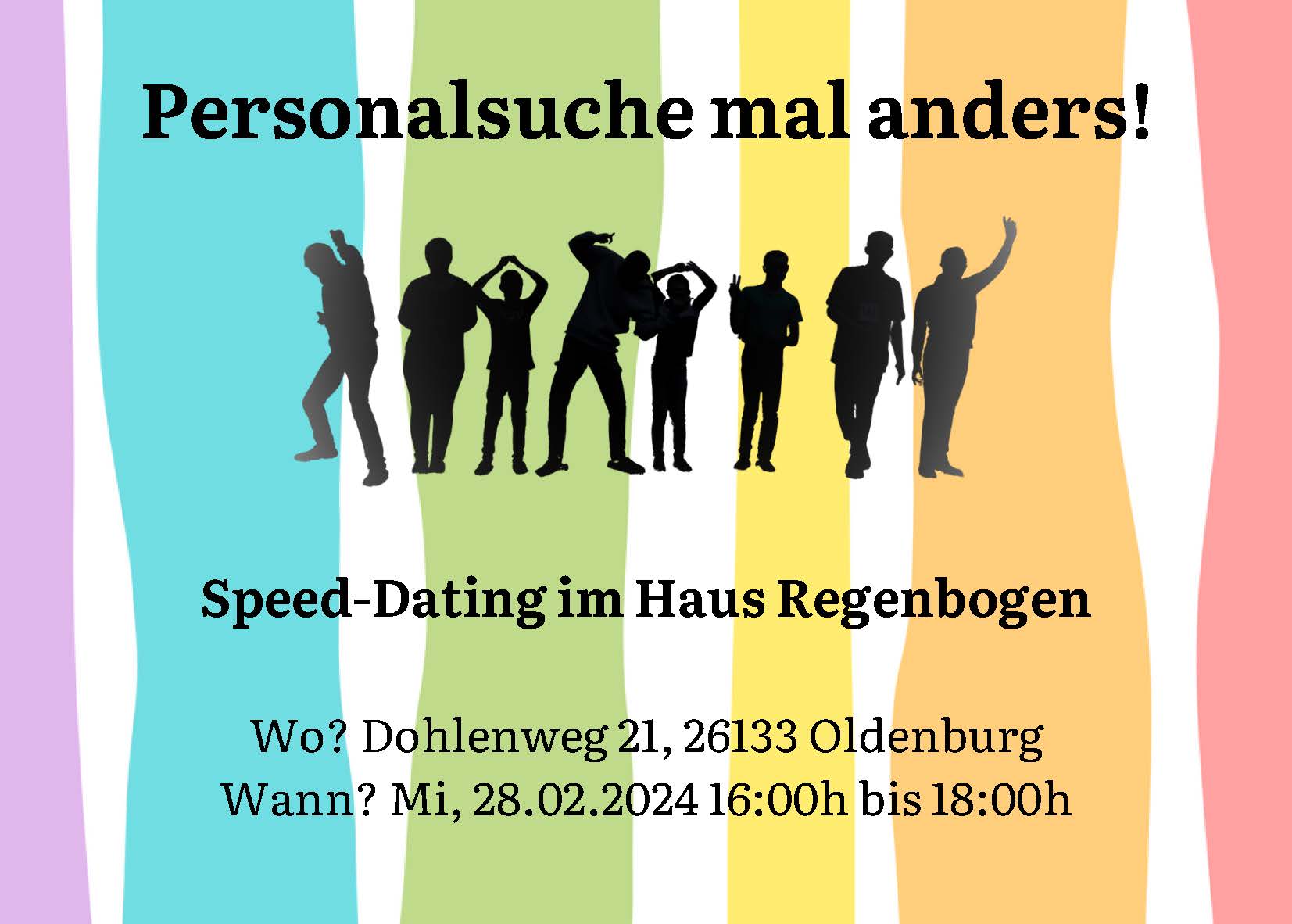 Haus Regenbogen lädt zum Job-Speed-Dating ein.